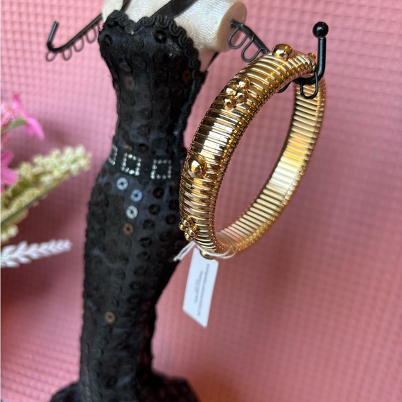 NWT Wilder Bracelet Bracelet Bubble Design Accents Gold Metal - Picture 9 of 9